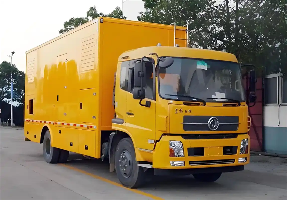 Emergency Electric Power Supply Truck