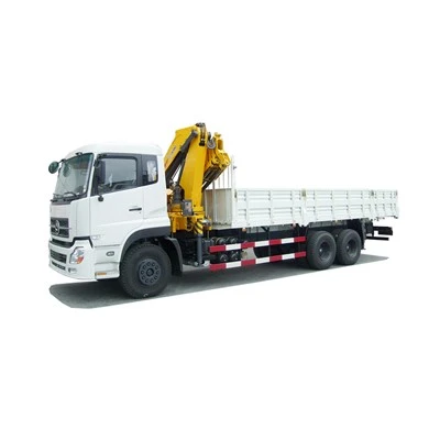6x4 Truck Mounted Crane Nrog 10 Tons Knuckle Boom Crane